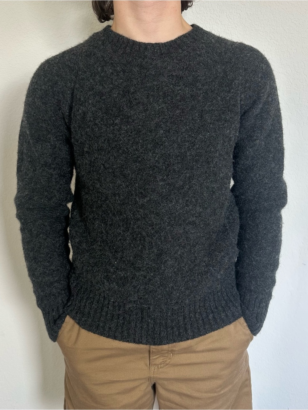 Uniqlo Dark Gray Knit Sweater